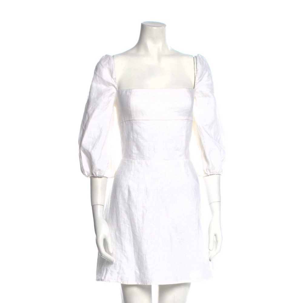 Reformation Square Neckline Mini Dress